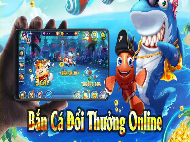 Kho vũ khí bắn cá uy lực trong Lunas Fishing Garden